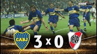 Boca Juniors 3 x 0 River Plate (Riquelme x Aimar) ● 2000 Libertadores Extended Highlights & Goals HD