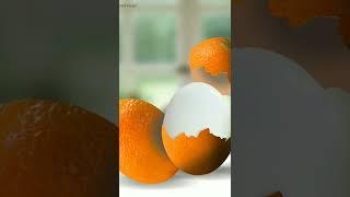 is it an egg or an orange? #shorts #photomanipulation #egg #orange