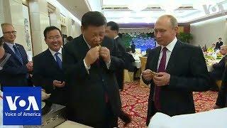 Russia's Putin and China's Xi Jinping learn to make Chinese dumplings | VOANews