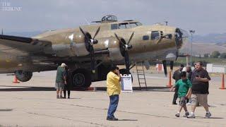 Vintage World War II bomber planes soar into Paso Robles