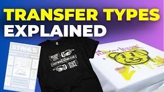 Top 3 Heat Transfer Types for Garment Decoration: 2024 Edition