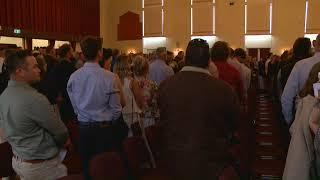 Joel Evans Funeral service