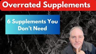 Avoid These 6 Supplements‼️‼️️️