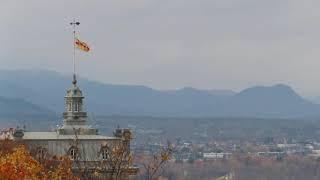 Québec (ville), vue des montagnes depuis Québec, Octobre 2022 / view of the mountains from Quebec