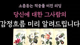 [다복 타로] 소름돋는 적중률 미친 리딩 당신에 대한 그사람의 감정흐름 미리 알려드립니다