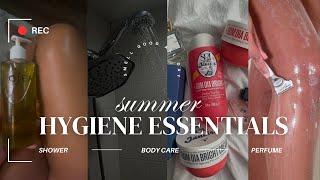 HOW TO SMELL GOOD ALL DAY | SUMMER HYGIENE ESSENTIALS