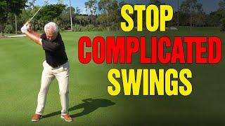 #1 Tip to Stop Complicated Swing Thoughts! (SIMPLIFY YOUR SWING)