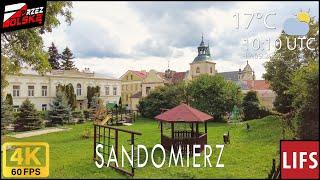 4k POLAND‍️#WALK ~ SANDOMIERZ ‍️ ~ 60fps #PrzezPolskę