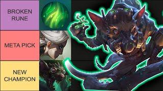 WILD RIFT TIER LIST 4.1B *UPDATED* - BEST CHAMPIONS IN WILD RIFT ON THE NEW PATCH