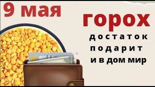 9 мая день Глафиры. Считается что горох в этот день волшебный