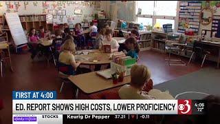 Vermont education report shows high costs, lower proficiency