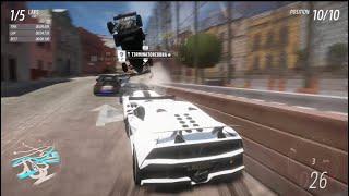 Car goes flying (Forza Horizon 5)