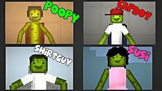 UNFORGETTABLE MOMENTS - POOPY FINALLY MEET HIS FRIENDS ONLINE | MELON PLAYGROUND
