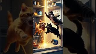 " The Great Tuna Heist: 3 Cats, 1 Can, Total Chaos! | Epic Meow Fight & Comedy Showdown!"