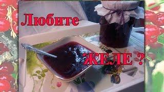 ЖЕЛЕ из КРАСНОЙ Смородины. БЕЗ Варки.