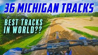 BEST MOTOCROSS TRACKS IN THE WORLD? - 36 Epic Michigan Tracks