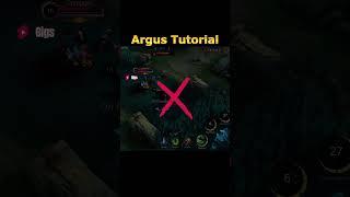  Argus Tutorial and Basic Tips by Gigs - MLBB #mobilelegends #mlbb