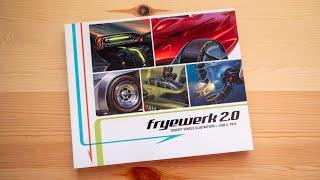 fryewerk 2.0: Concept Vehicle Illustrations by John A. Frye (book flip)