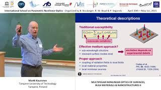 17/44 Multipolar nonlinear optics of surfaces, bulks & nanostructures II