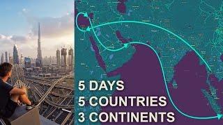 5 COUNTRIES in 5 DAYS | Thailand, Egypt, Cyprus, UAE and Indonesia