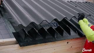 How to install Eternit eaves corrugation closures and fillers