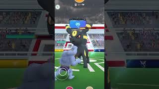 ＃[ポケモンGO]＃ブラッキーレイドバトル(2)＃shorts