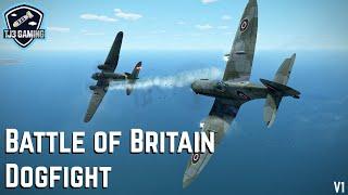 Battle of Britain Dogfight - Spitfires clash with He-111 Bombers! IL-2 Sturmovik Historic Flight Sim