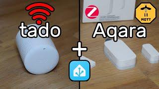 Tado Thermostat mit Aqara Fenstersensor verbinden in Home Assistant (Zigbee2MQTT)