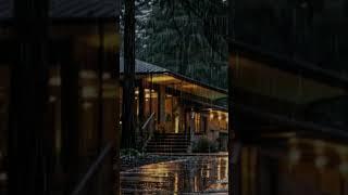 The Peaceful Sound of Rain brings Relaxation and quiet thoughts. Block stress and Sleep Long.