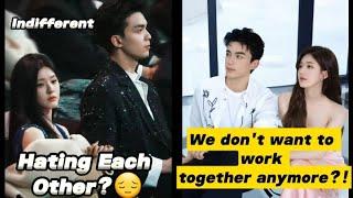 Zhao Lusi & Wu Lei giving cold shoulder to one each other?! | Love Like The Galaxy #zhaolusi #wulei