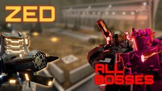 ZED VS All Bosses in TDX | TDX | Roblox