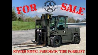 For Sale Hyster H155XL Pneumatic Tire Forklift