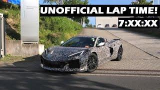 CHEVROLET CORVETTE C8 Z06 CONTINUES TESTING AT THE NÜRBURGRING! | INCLUDING UNOFFICIAL LAP TIME!