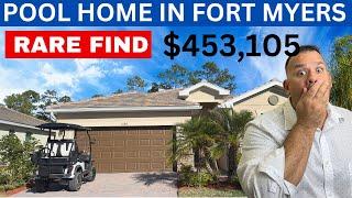 Homes For Sale In Fort Myers Florida | RARE FIND | 4 Bedr 3 Bath for under