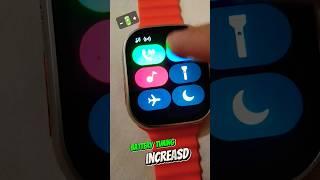 T900 Ultra or T800 Ultra Smartwatch Battery Timing Increase Tricks  Part 1#shorts#techingthat