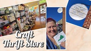 A new Craft Thrift Store!!  Art Hive Creative Reuse Staunton VA