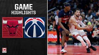 Chicago Bulls vs. Washington Wizards - Full Game Highlights | CHSN Chicago Bulls