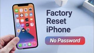 How to Reset iPhone Without Password (2 Working Methods)