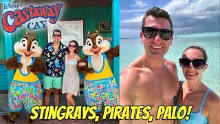 Castaway Cay Was EMPTY!  Stingray Adventure, Pirate Night & Palo Dinner | Disney Magic Day 3