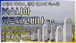 유럽의 화약고 발칸 반도의 축소판, 보스니아 헤르체고비나 역사