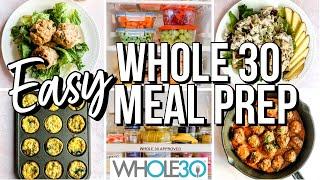 EASY WHOLE30 MEAL PREP | FAST + EASY WHOLE 30 RECIPES | WHOLE 30 MEAL PLAN | BRYANNAH KAY