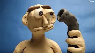 Create a professional claymation stop motion animation - Best Character Animation service