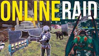 SOLO Online RAIDING The Alpha Tribe Day 1 In ARK