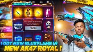 New Special Royale I Got New Blue Flame Draco AK Gun Skin At Garena Free Fire 2020