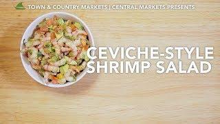 Ceviche Style Shrimp Salad