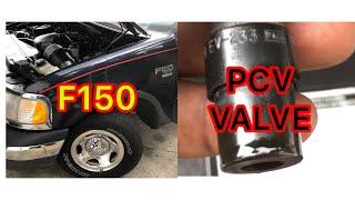 Mr Talented Reid - HOW TO REPLACE YOUR PCV VALVE - F150 PICK UP TRUCK!!