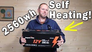 Self Heating LifePo4 Battery 12v 200ah Ampere Time (Also known as LiTime)