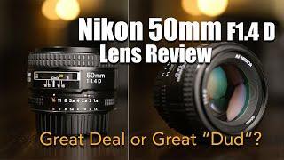 Nikon 50mm f/1.4 AF D lens Review - A bargain AF lens for the beginner looking to get into low light