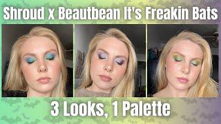 3 Looks, 1 Palette - Shroud x Beautbean It's Freakin Bats