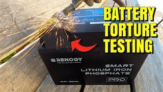 Lithium Battery TORTURE TEST - Renogy 100 Pro Smart Lithium